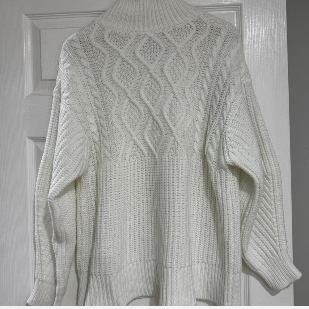 a new day Cream Cowl Neck Sweater